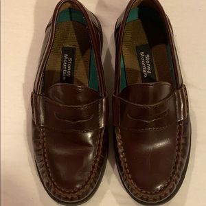 Stoney Mountain Boys Burgundy Penny Loafer 13.5M